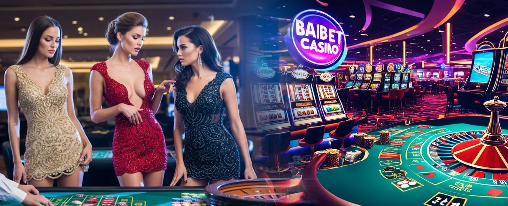 Dynamic casino lobby background with bright lights and gaming atmosphere for yy777 PH M Home